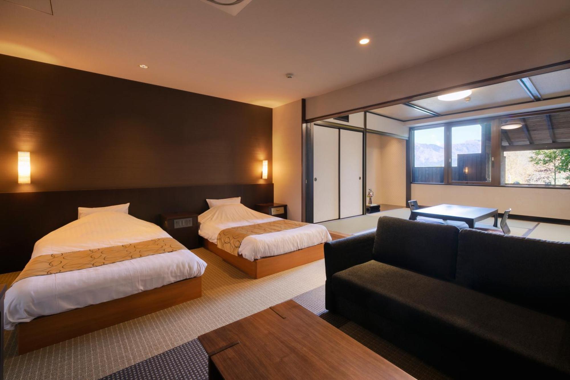Hotel Yumeshizuku - Renovation From May 12 Until End Of July - Minamiaso Exterior foto